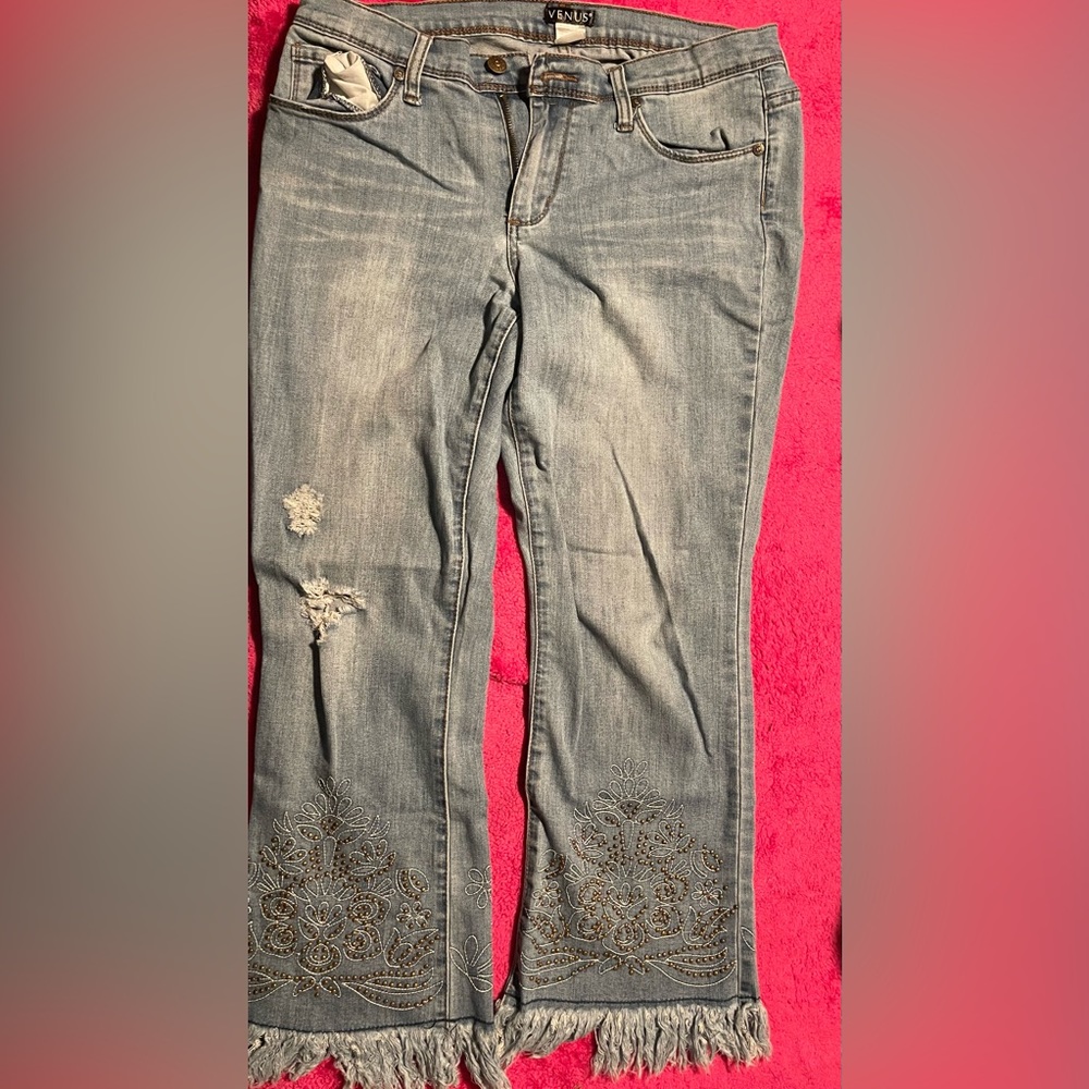Venus thrifted jeans , lightly worn